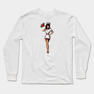 HomeSchoolTattoo Nurse Long Sleeve T-Shirt